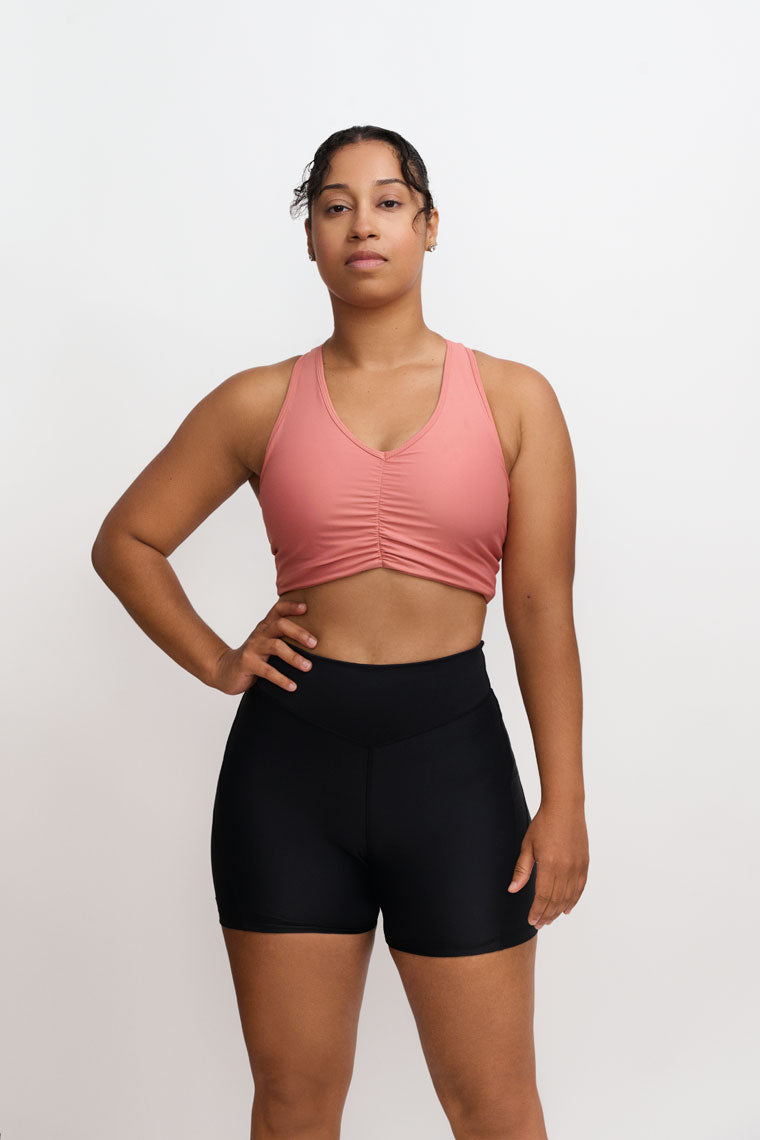 Emergence Racer Back Ruched Sports Bra – UnEarthly Creatures
