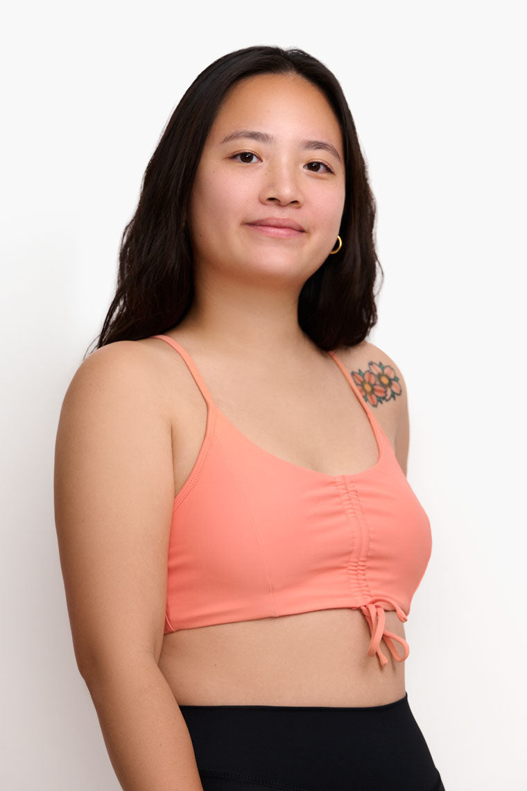 Dawn Front Tie Sports Bra – UnEarthly Creatures